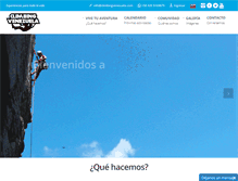 Tablet Screenshot of climbingvenezuela.com